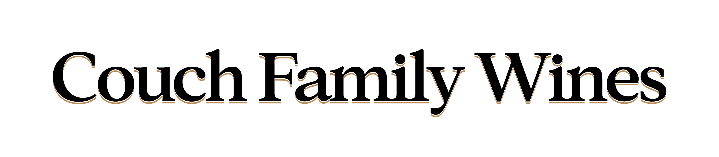 Couch Family Wines Wordmark